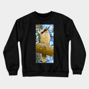 Kookaburra looking into the Sky! Crewneck Sweatshirt